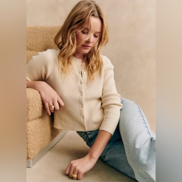 Sezane Kylie Cardigan - Picture 1 of 9